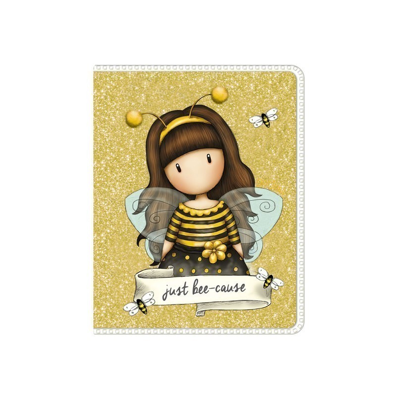Csillámos Notesz - Gorjuss - Bee-Loved (Just Bee-Cause) 