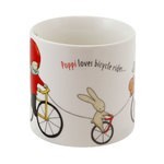 Porcelánbögre L - Poppi Loves - Cycling 