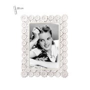 fehér virág Fotókeret - Fehér Virágos