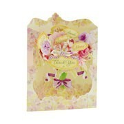 Floral Thank You Swing 3D Képeslap - Floral Thank You