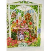 Hanging Basket Swing 3D Képeslap - Hanging Basket