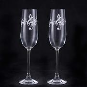 Pezsgőspohár Készlet Zenei Kollekció - Pezsgőspohár Készlet 2 db