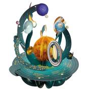 Solar System Pirouettes 3D Képeslap - Solar System